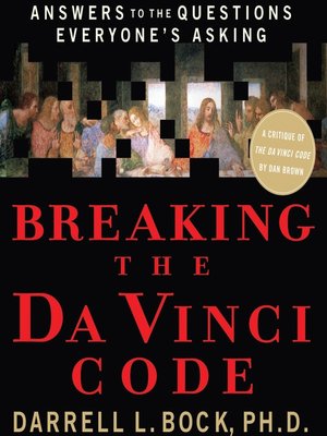 cover image of Breaking the Da Vinci Code